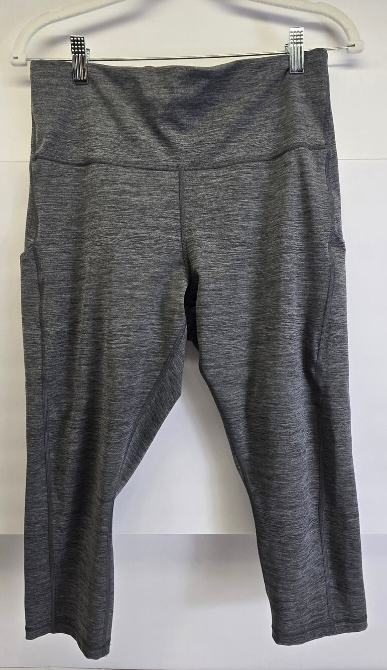 Athleta Leggings Womens 1X Gray Ultimate Stash Pocket 7/8 Tight Ankle